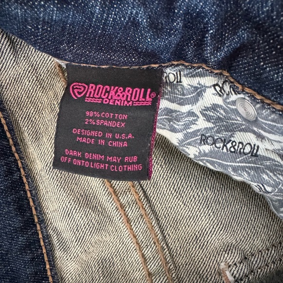 Rock&Roll Denim trouser jeans. Size 25. 35 inseam - Picture 4 of 9